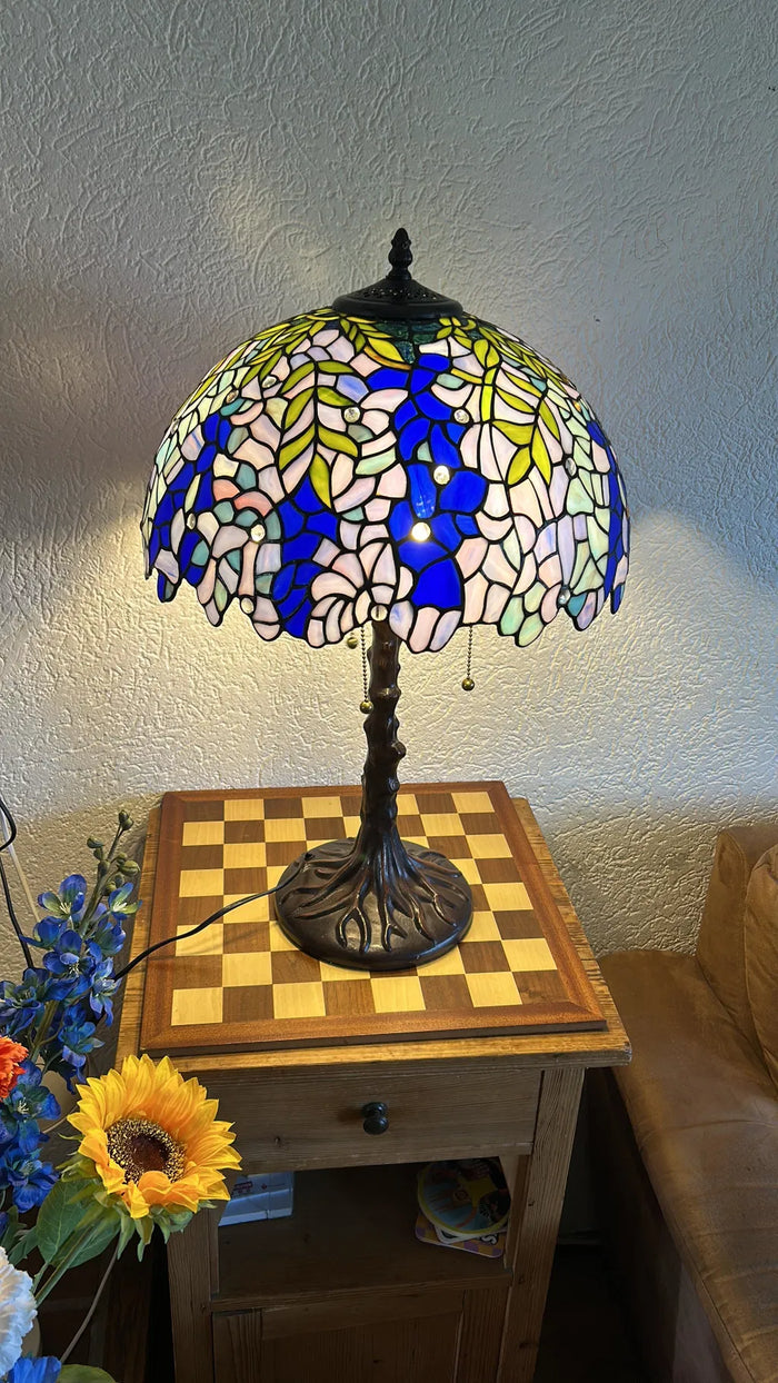 Nienke Schut · Lampe de table Wisteria Celeste