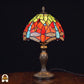 Lampe Tiffany | Lampe de table Tiffany Libellula Azul ⌀20 cm