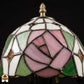 Tiffany lamp - Tafellamp Rosalia Verde - ⌀18 cm De Sierkamer