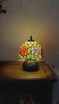 Lampe Tiffany | Lampe de table Silvae Rosea ⌀20 cm