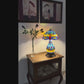 Lampe Tiffany | Lampe de table Tiffany Libellula Azurea ⌀30 cm
