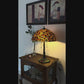 Lampe Tiffany | Lampe de table Tiffany Stone Mosaic Amber ⌀40 cm
