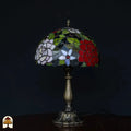 Tiffany lamp - Tafellamp Rosetta - ⌀30 cm