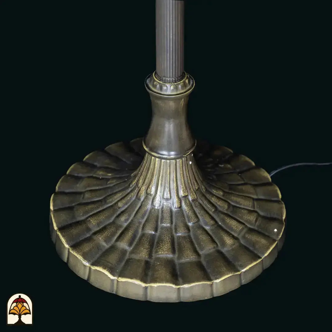Schéma des dimensions lampadaire Tiffany Barok — diamètre de l'abat-jour ⌀40 cm, hauteur totale 175 cm, diamètre du pied 30 cm